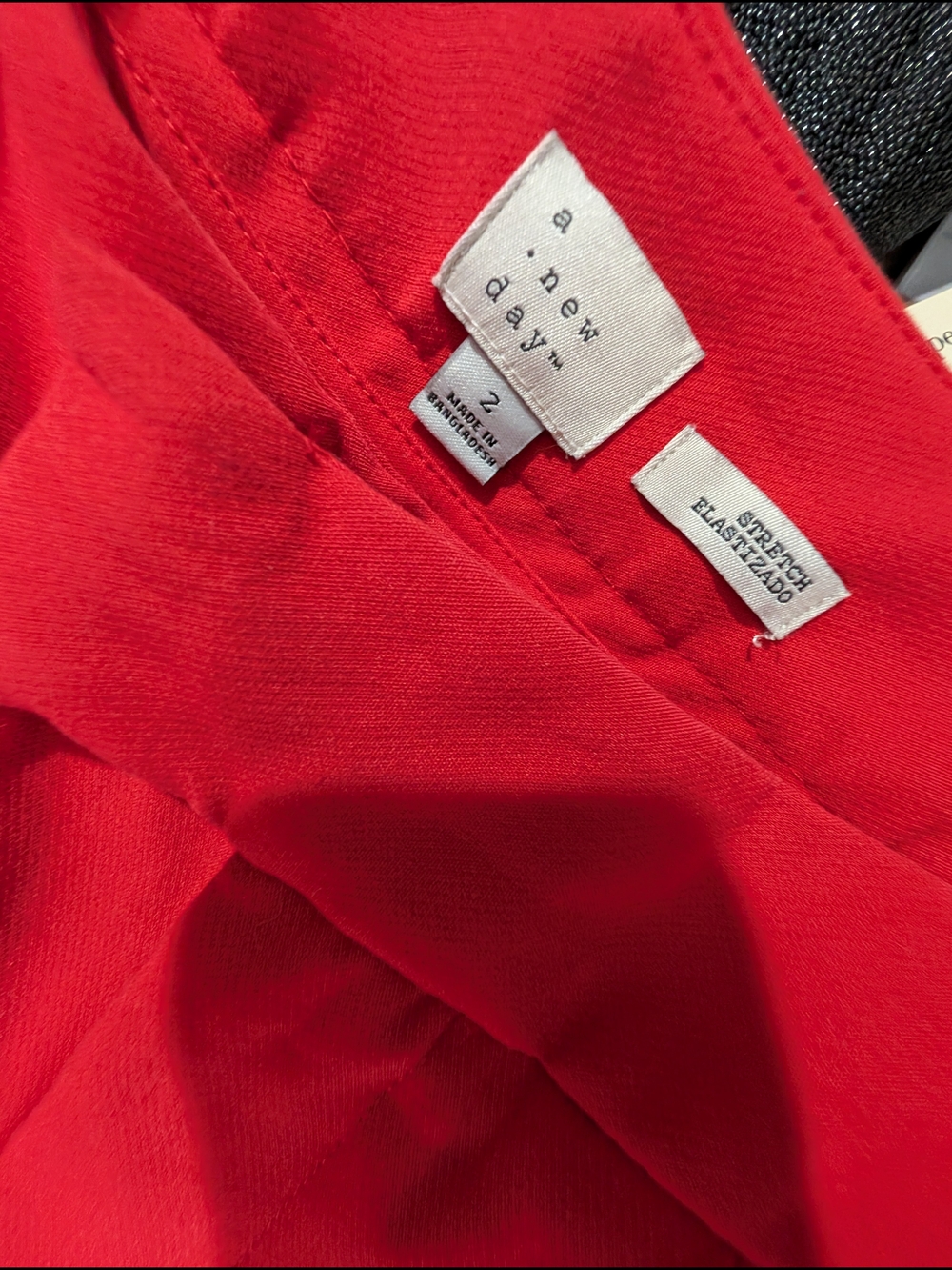 a new day Red High-Waist Pleated Tailored Shorts - Picture 5 of 5